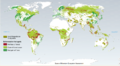 איזורים בעולם שעברו שינוי משמעותי בכיסוי הקרקע בעשורים האחרונים.PNG
